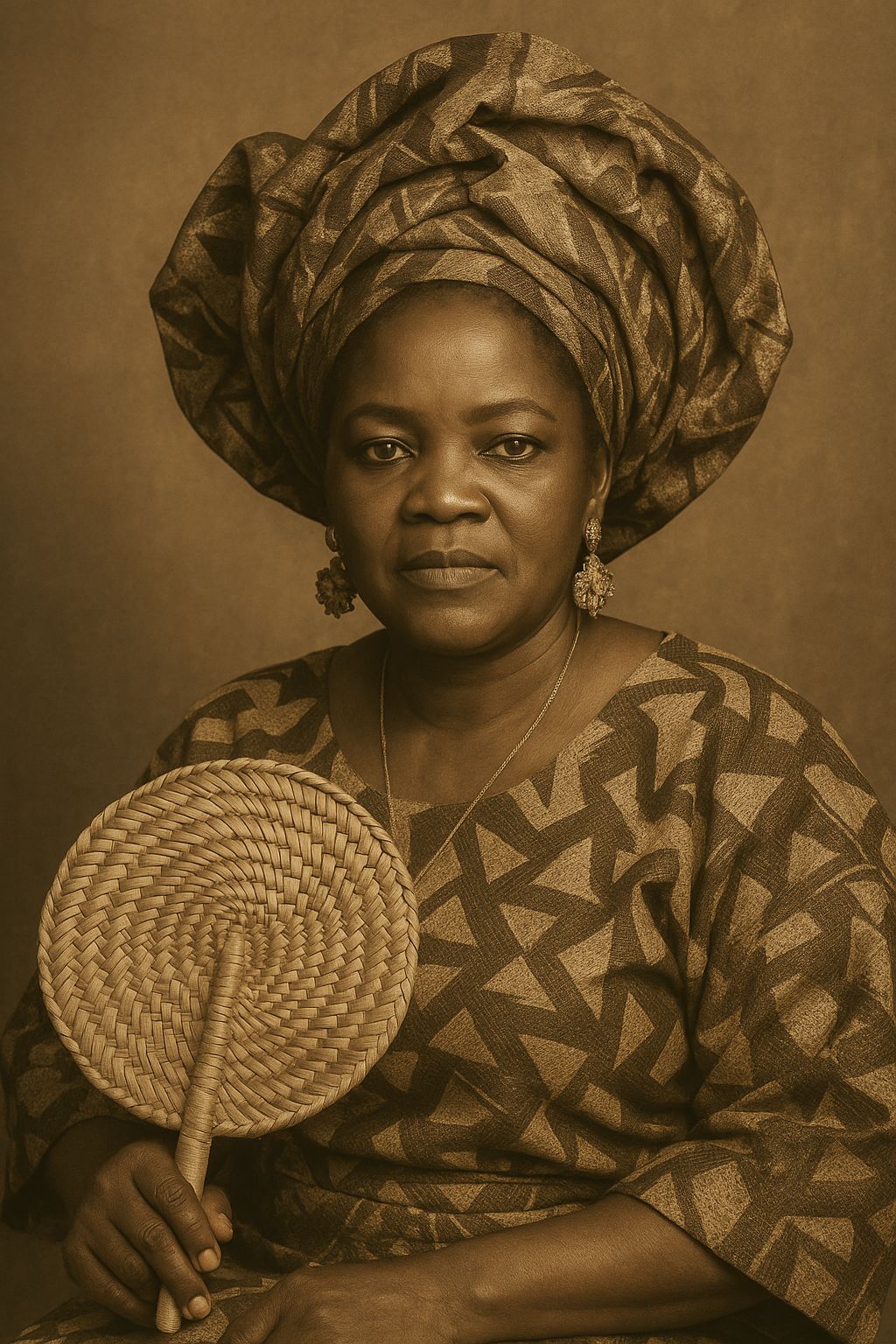 Princess Adétọ́lá heritage - Traditional Nigerian royal textiles and adire fabrics representing four generations of African fashion lineage